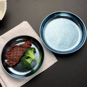 Plato Redondo de Titanio Puro de 19 cm y 21 cm, Color Plata Cristal de Hielo, para Acampar al Aire Libre y Uso Doméstico - Product Image 3