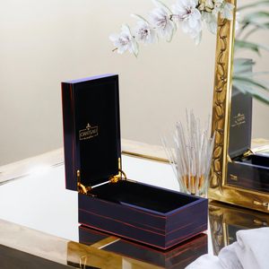 Boîte d'emballage personnalisée de luxe en MDF laqué brillant pour parfums et huiles essentielles - Product Image 6
