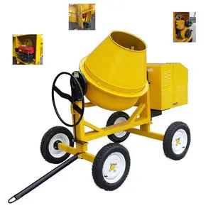 Customized New concrete drum mixer tank cement mixing tank vertical Concrete Mixers 4 wheels Body Mixing Drum polymer mixer tank