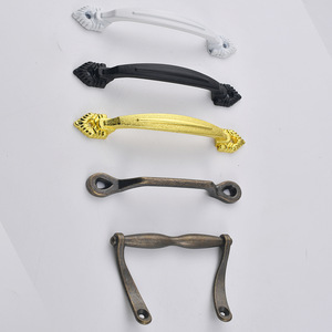 Furniture Handle Zinc Alloy Bar Traditional Cabinet <b>Door</b> Hardware Durable - Product Image 2