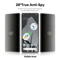 Film de protection d'écran universel en hydrogel mat anti-espion compatible Google 10 9 8 7 6 Pro, pour machine de découpe plotter