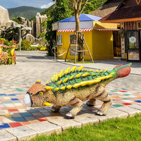 Dinosaure animatronique réaliste personnalisé, télécommandé, marchant et sautant, robot animatronique, Ankylosaurus, chien robot, animal de compagnie