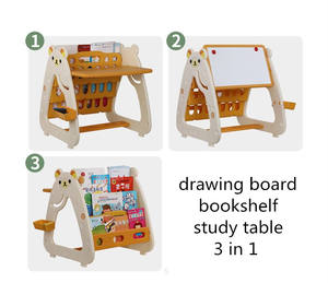 Детская доска для рисования, кронштейн, книжная полка, книжка для рисования, простая доска для рисования, маленькая черная доска, домашняя книжная полка - Product Image 2