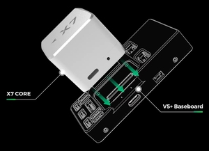Nouveau contrôleur de vol de pilote automatique X7 X7 Pro Core CUAV pour FPV Drone quadrirotor hélicoptère Pixhawk RC modèle <span class=keywords><strong>avion</strong></span> drones - Product Image 6