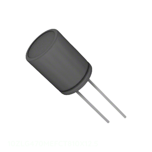 Distributeur agréé Condensateur au néodyme 470 µF 20% 10V RADIAL TH à montage traversant 10ZLG470MEFCT810X12.5 - Product Image 1