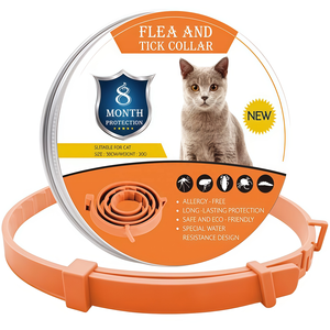 <span class=keywords><strong>Collare</strong></span> Calmante di Lusso per Animali Domestici, Morbido, Regolabile, Impermeabile, Protezione di 8 Mesi per Cani e Gatti, Riduce l'Ansia - Product Image 4