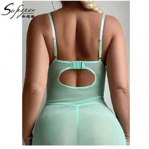 SFY3678 Lavender <b>Sheer</b> Mesh Dress with Butterfly Embellishments, Strappy Bow - Adorned Bodice and High - Slit Design - Product Image 3