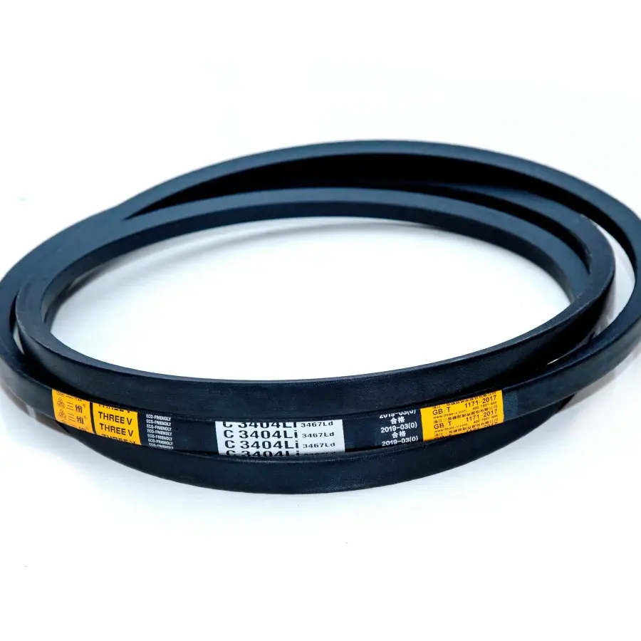 rubber v belts/three v belts