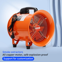 SNTOOM, fabricant direct, ventilateur de ventilation d'urgence portable multifonctionnel pour tunnel, avec moteur de convoyeur d'air