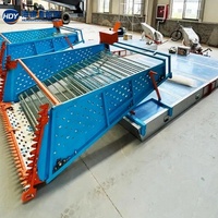Récolteuse semi-automatique à roues à aubes pour l'élimination des jacinthes d'eau, équipement compact de nettoyage de lacs