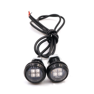 อะไหล่แต่งมอเตอร์ไซค์ ไฟ LED ป้ายทะเบียน ไฟสกรู ไฟโร้ก สว่างพิเศษ 12V ไฟโกสต์ไฟร์ สำหรับรถจักรยานยนต์ไฟฟ้า อีเกิ้ล - Product Image 1