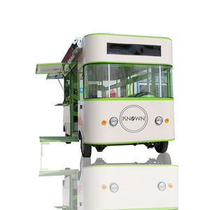OEM Mobile Electric Food Truck with CE Certification Fiberglass Vegetable Vending Kiosk <b>Cart</b> Ice Cream Fruit Trailer - Product Image 2