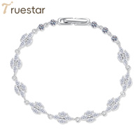 Bracelet chaîne en argent S925 avec moissanite taille marquise complète couleur D VVS1 pour femme, idéal pour le quotidien, collection transfrontalière