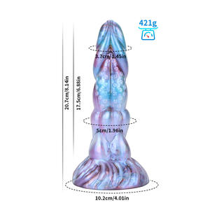 Realistisches Fantasy Dragon Dildo Weiches Fleisch Speziell geformtes Sexspielzeug für weibliche Masturbation Produkte für Erwachsene Sex-Trainings gerät - Product Image 4