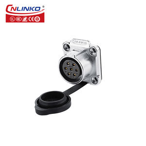 CNLINKO M20 <span class=keywords><strong>7</strong></span> broches IP68 prise cc étanche connecteur de coque en plastique connecteur mâle <span class=keywords><strong>7</strong></span> broches - Product Image 6