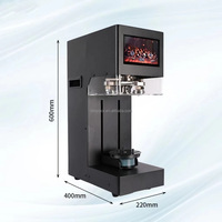 DEEPACK Nouvelle Machine de Scellage Intelligente à Haute Vitesse 3S Non Rotative à Écran Tactile pour Boîtes de Café, Sodas, en Aluminium et en Plastique
