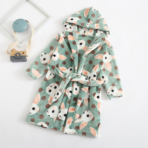 Accappatoio in Flanella a Forma di Animale Carino, Pigiama Morbido per Bambini, Vendita Calda, per Ragazzi e Ragazze, Autunno Inverno - Product Image 6