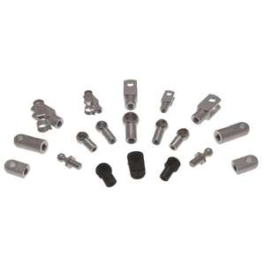 Fixations pour vérins à gaz, tige en acier avec filetage M6, composants latéraux - Product Image 1