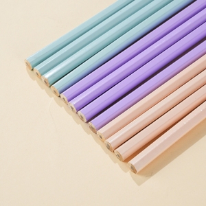 Lápices de colores macro personalizables con borrador Útiles de regreso a la escuela de buena calidad para niños Lápices estándar - Product Image 5