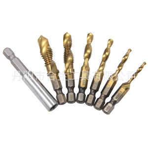 Mr Drill <b>Tap</b> Die Set 6 Piece M3 M4 M5 M6 <b>M8</b> M10 Titanium Coated High Speed Steel Right Hand Cutting - Product Image 3