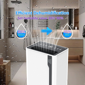 Jjpro bán chạy nhất greenfly 2025 thông minh máy hút ẩm không khí LED hiển thị thời trang thiết kế nhỏ gọn CE ROHS Compliant cho hộ gia đình - Product Image 3