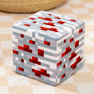 Cojín de Bloques de Píxeles de Felpa Supersuave, Relleno de Algodón PP, Diseño Bordado, Inspirado en Juegos Clásicos de Píxeles, Color y Logotipo Personalizables - Product Image 4