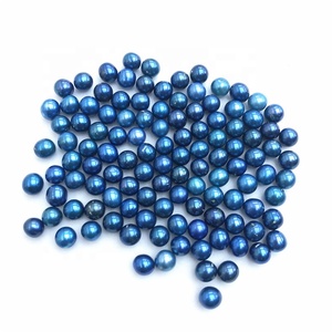 Commercio all'ingrosso 6-7mm 3A Rotonda Naturale D'acqua Dolce Allentati Della <span class=keywords><strong>Perla</strong></span> di Perle Colorate Per Gabbie Medaglioni Pearl - Product Image 2