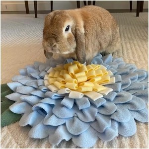 Tapis à renifler pour animaux de compagnie en polaire écologique à impression moderne personnalisée pour chiens, tapis d'entraînement interactif pour chiens - Product Image 3