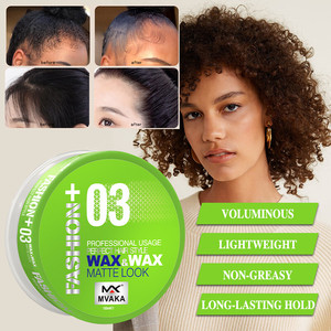 Gel coiffant pour les bords des cheveux, imperméable, best-seller, prix d'usine, noir, vegan, vente en gros, tenue 24 heures, <span class=keywords><strong>cire</strong></span> pour cheveux dure pour femmes - Product Image 1