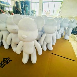 Figura de Conejo Violento de 23-33cm, Muñeco de Conejo Blanco DIY, Decoración para el Hogar, Juguete Modelo de Acción, Conejo Fluido Violento y Melancólico - Product Image 6