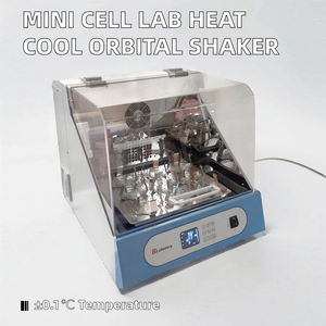 Mini-agitateur orbital rotatif thermostaté pour laboratoire, avec fonctions de <span class=keywords><strong>chauffage</strong></span> et de refroidissement, incubateur, plage de température 0-100°C - Product Image 2