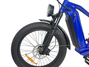 NUEVA Bicicleta Eléctrica de Montaña 2026 de 48V 52V 60V 72V con Suspensión Completa, Neumáticos Anchos de 26 Pulgadas, Motor de Doble Batería - Product Image 6