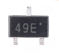 Nuevo Original SMT 49E SOT23 3503 Sensor de elemento Hall Interruptor de efecto Hall SS49E Sensor de interruptor lineal AH49E Envío rápido