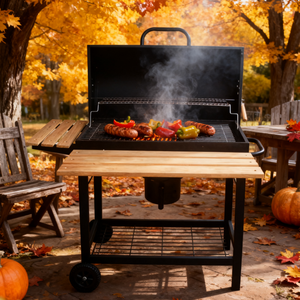 Parrilla de Carbón para Exteriores, Parrilla Coreana de Carbón, Mesa de Barbacoa Eléctrica, <span class=keywords><strong>Asador</strong></span> para Exterior, Parrillas Eléctricas, Isla de Barbacoa - Product Image 5