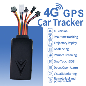 Traceur GPS 4G professionnel pour voiture avec suivi en temps réel, capture photo, coupure de carburant, SOS, ACC, alarme d'excès de vitesse et alarme d'allumage - Product Image 4