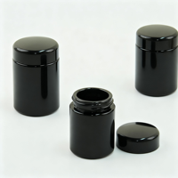 Envases de Vidrio Violeta Oscuro con Protección UV de 50/100/150/200/250/500/1000 ml, Frascos de Vidrio Ultravioleta a Prueba de Rayos UV