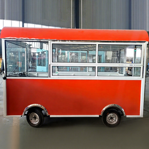 Standard Food Cart Custom Food Truck Mobile Snack Cart Food Stall - Product Image 1