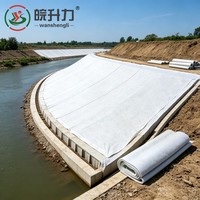 WSL Promotion Exceptionnelle : Géotextile en Fibres Courtes de Polypropylène (PP) à Prix Usine pour la Prévention des Inondations Fluviales
