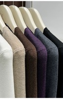 Pull en maille à col rond pour femme, manches longues, coupe ajustée, extensible, léger, doux, idéal pour la superposition