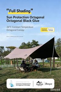 เต็นท์กันแดด <span class=keywords><strong>Naturehike</strong></span> Oxford น้ำหนักเบา สำหรับตั้งแคมป์ปิกนิก ชายหาด และกิจกรรมกลางแจ้ง - Product Image 4