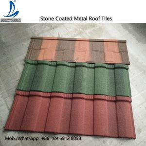 Feuille de toit en métal surdimensionné de 60mm, carreaux revêtus, pierre de toit, bon marché, Pakistan, malaisie et polynie française - Product Image 5