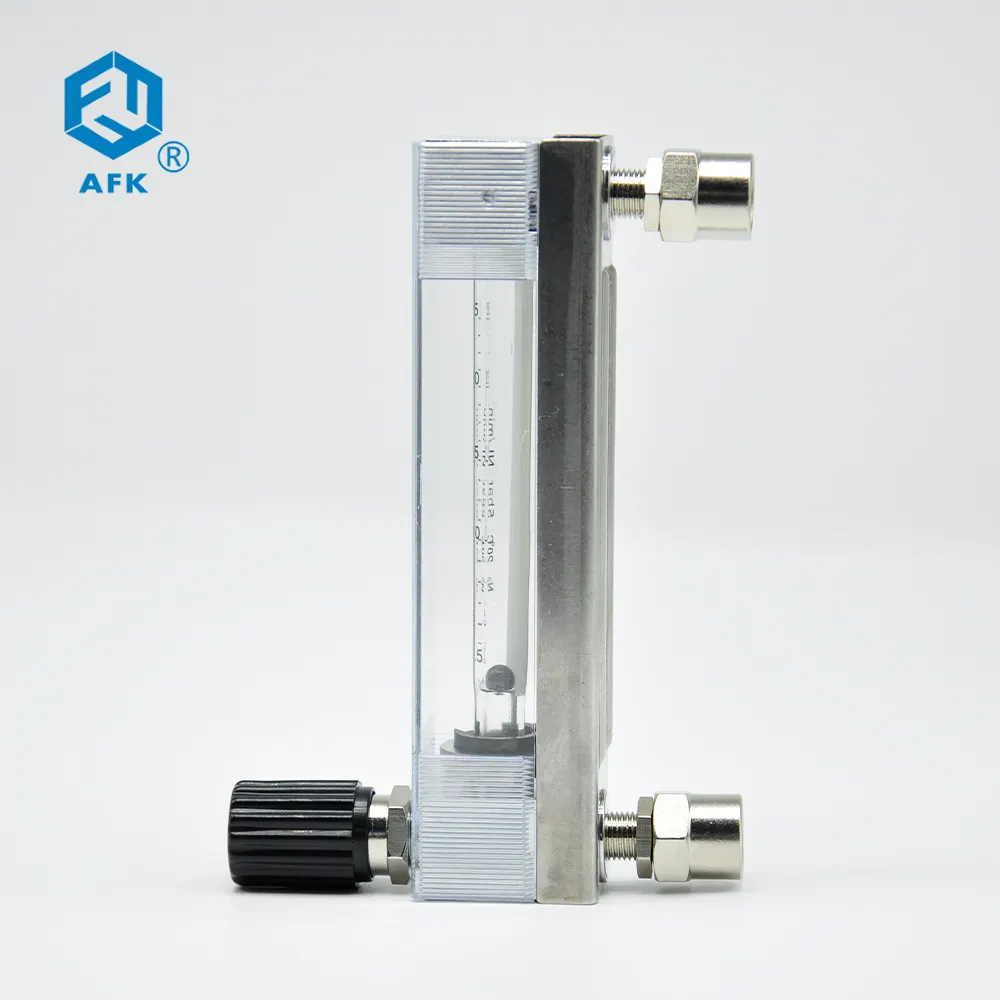 0.5-5 LPM Air/Gas Injection Rotameter Integrated Flow Control