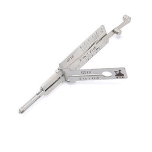 Suministros de cerrajería de alta calidad, herramienta de selección de bloqueo 2 en 1 lishi genuino GT15, herramienta de desbloqueo de decodificador de apertura de bloqueo de coche - Product Image 4