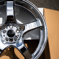 Jantes forgées chromées de 18, 19, 20 et 22 pouces pour Ford Mustang, Dodge Challenger, Chevrolet Camaro, Toyota GR Supra, Nissan Tracer GTV
