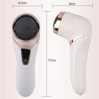 Lime électrique pour les pieds pour éliminer les peaux mortes, les cors, les callosités, machine de pédicure sous vide, outils étanches, lime pour les pieds USB, affichage LED