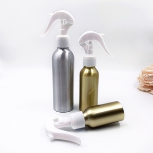 Bouteille en aluminium personnalisée argentée avec pulvérisateur à gâchette, 100ml, 200ml, 250ml, 300ml, 400ml, 500ml, 1l - Product Image 2