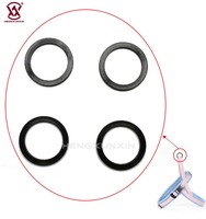 Hebillas Planas para Bolsas de Plástico, Anillos en D, Ajustador de Plástico, Anillo en O, Hebilla Triangular, Hebillas de Anillo en D de 39 mm para Bolsas