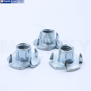 Small Parts 1018 Steel T-Slot Nut, Black Oxide Finish, Grade - View #6