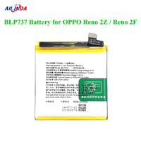 Batteries de téléphone portable rechargeables d'origine, capacité 4000 mAh, BLP737, pour OPPO Reno 2Z Reno 2F avec MSDS