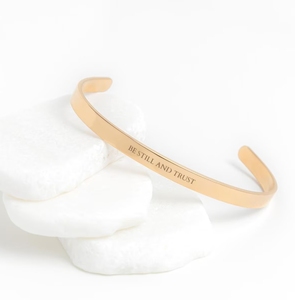 Brazalete grabado inspirador de acero inoxidable, pulsera con cita motivacional personalizada, brazalete de oro, pulsera con símbolo de respiración Om, joyería - Product Image 5